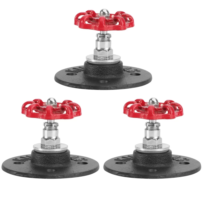 3pcs Creative Industrial Style Iron Wall Hanging Hook Storage Hanger Wall Hook