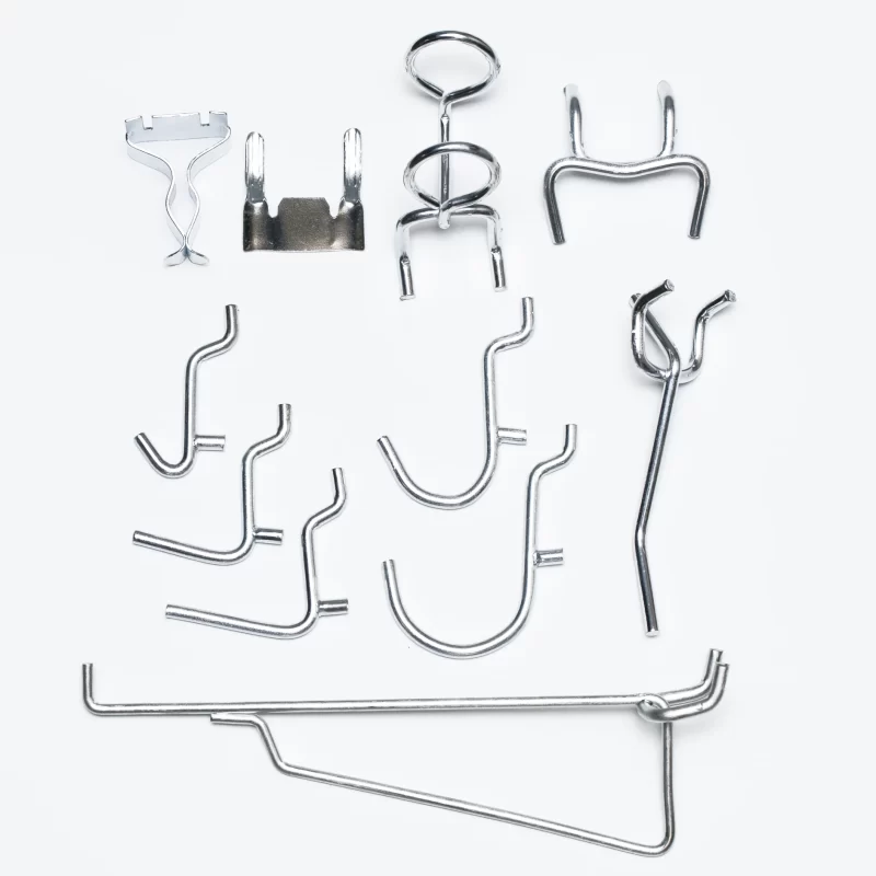 37 Piece Assorted Powder Coated Alloy Steel Peg Hooks